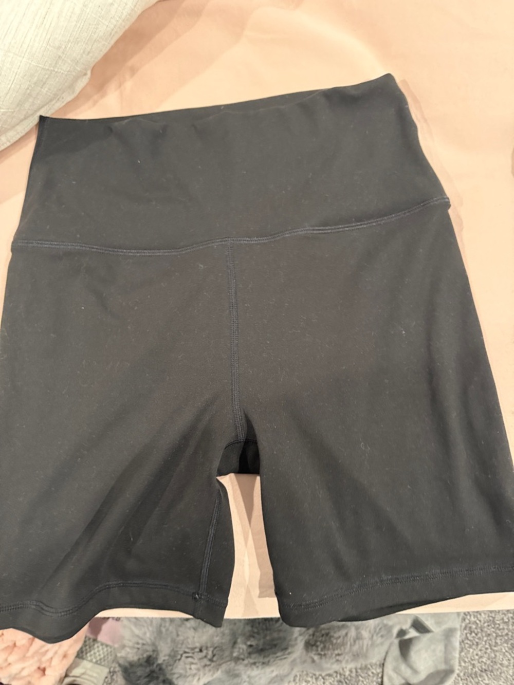 SET Active Black High-Rise Bike Shorts